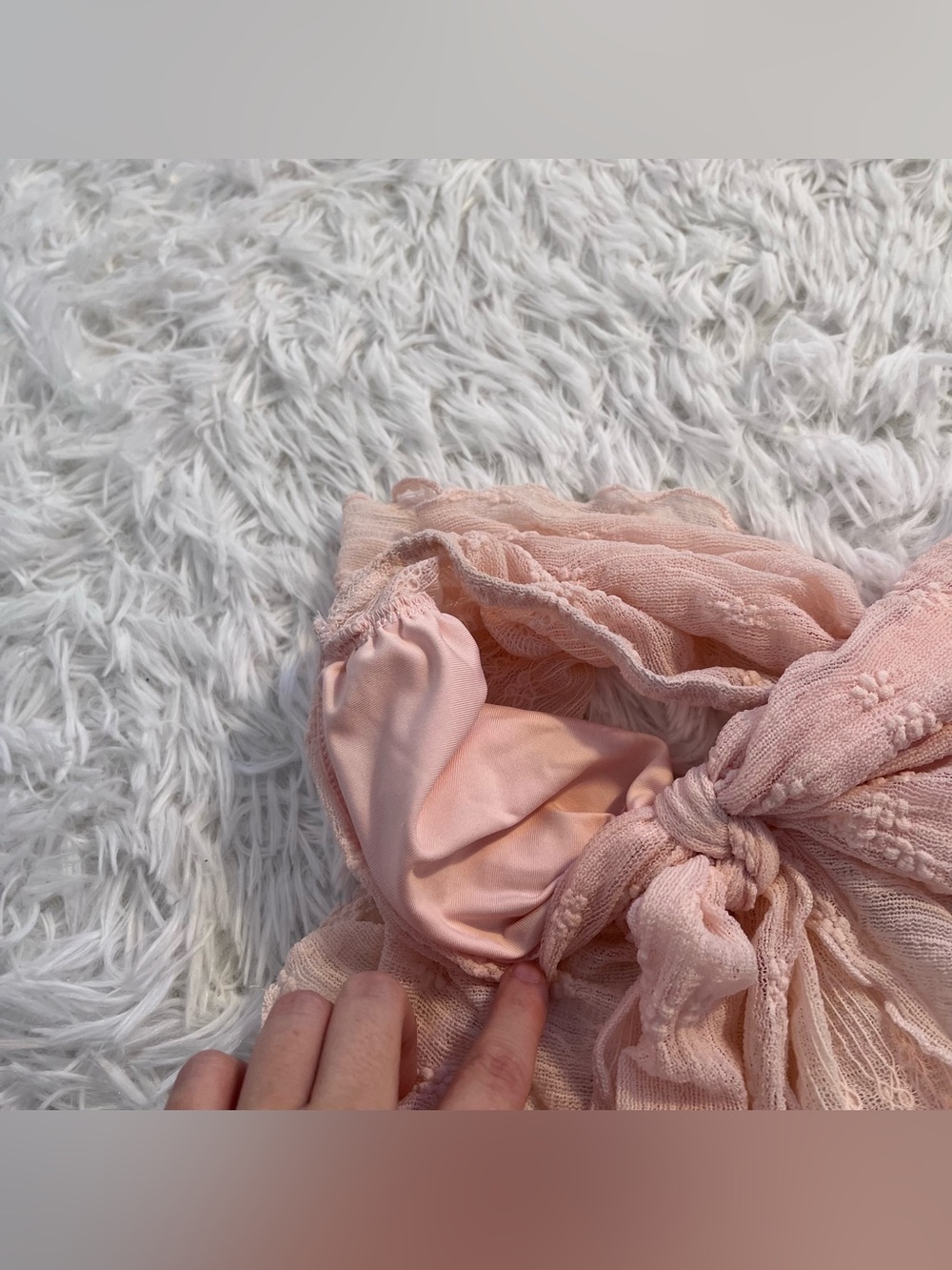 🍟 amazon pink tube top small - Picture 3 of 4
